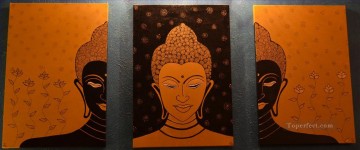  Naranja Arte - Buda en budismo naranja